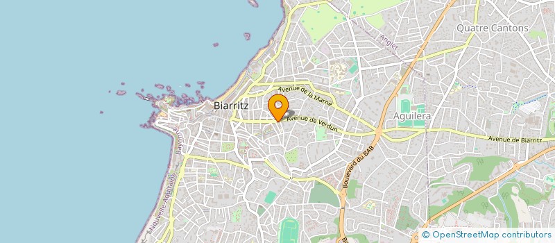 localisation de l'entreprise MONSIEUR EDOUARD TEXIER à BIARRITZ