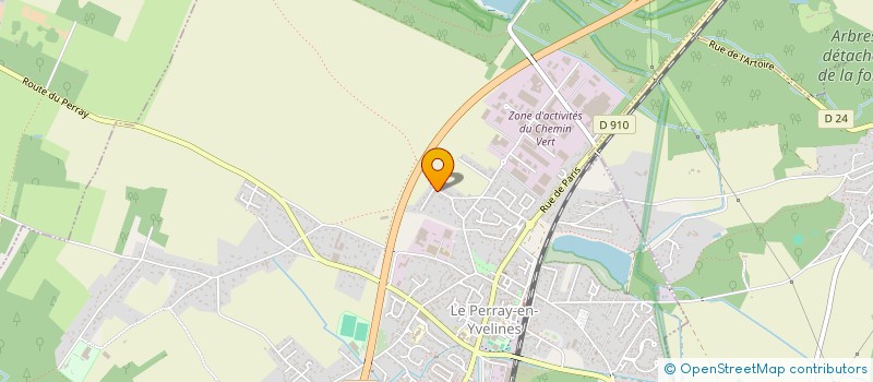 localisation de l'entreprise MONSIEUR EDOUARD THIEBAUT  LE PERRAY-EN-YVELINES