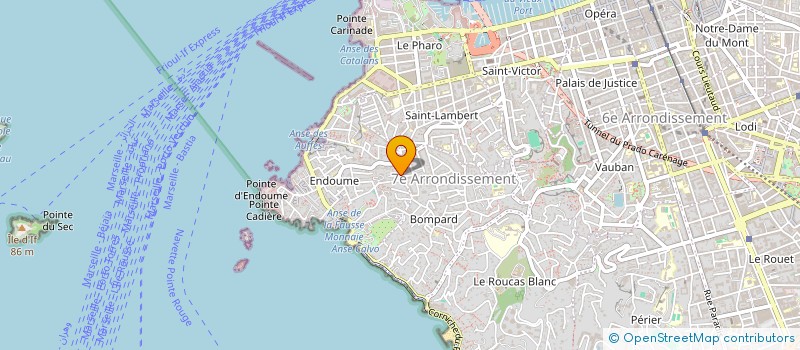 localisation de l'entreprise MONSIEUR EDOUARD THOMMERET à MARSEILLE