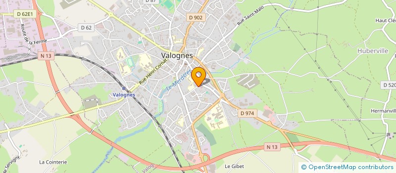 localisation de l'entreprise MONSIEUR EDOUARD TISON à VALOGNES