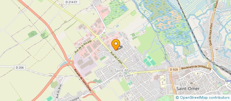 localisation de l'entreprise MONSIEUR EDOUARD TOP  SAINT-MARTIN-LEZ-TATINGHEM