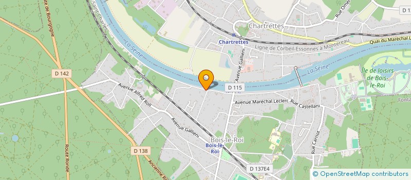 localisation de l'entreprise MONSIEUR EDOUARD TOURNAFOND  BOIS-LE-ROI