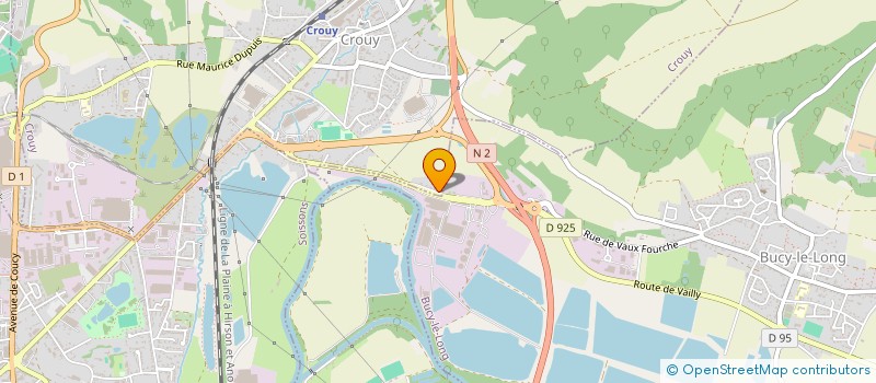 localisation de l'entreprise MONSIEUR EDOUARD TRANCHAND à CROUY
