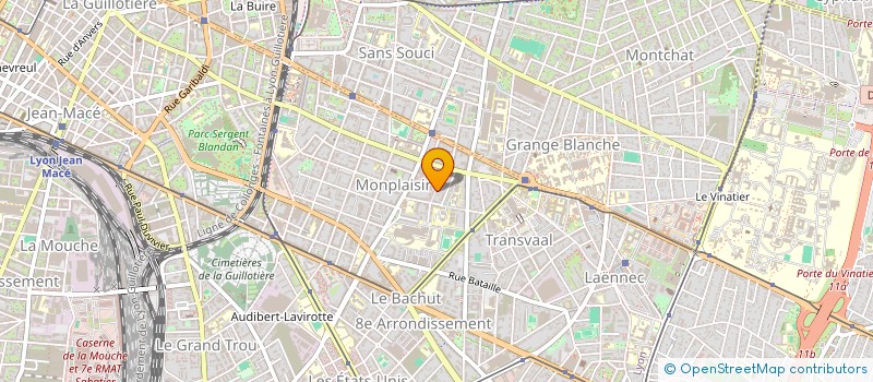 localisation de l'entreprise MONSIEUR EDOUARD TREPPOZ  LYON