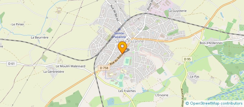 localisation de l'entreprise MONSIEUR EDOUARD TYL à SAINTE-PAZANNE