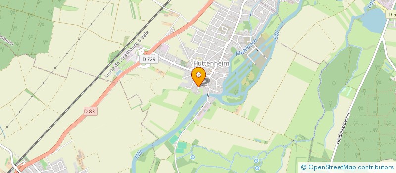 localisation de l'entreprise MONSIEUR EDOUARD UHL  DIEBOLSHEIM