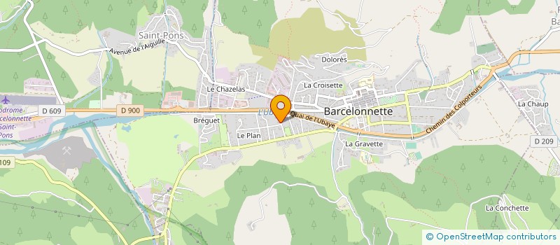 localisation de l'entreprise MONSIEUR EDOUARD VACHIER à BARCELONNETTE