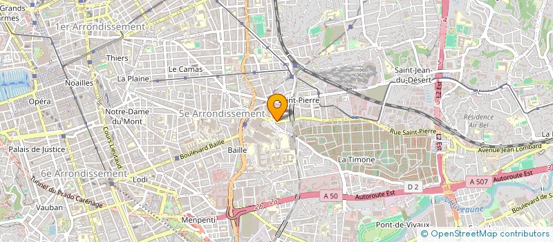 localisation de l'entreprise MONSIEUR EDOUARD VANDER CRUYSSEN à MARSEILLE