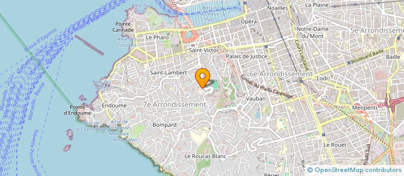 localisation de l'entreprise MONSIEUR EDOUARD VERCKEN DE VREUSCHMEN à MARSEILLE