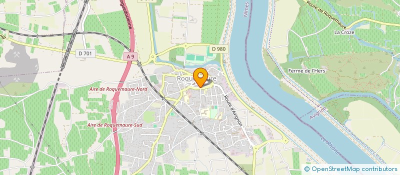 localisation de l'entreprise MONSIEUR EDOUARD VERHEE  ROQUEMAURE