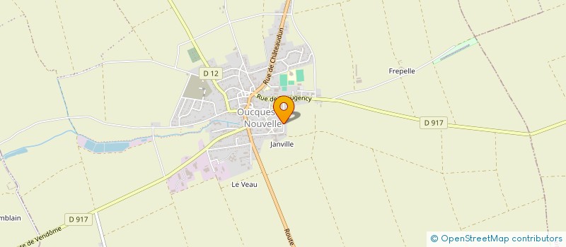 localisation de l'entreprise MONSIEUR EDOUARD VOISIN  OUCQUES LA NOUVELLE