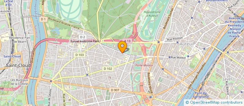 localisation de l'entreprise MONSIEUR EDOUARD WERBROUCK à BOULOGNE-BILLANCOURT