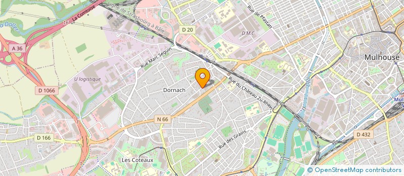 localisation de l'entreprise MONSIEUR EDOUARD WINKELMULLER à MULHOUSE