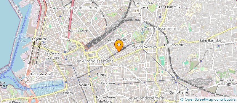 localisation de l'entreprise MONSIEUR EDOUARD-XAVIER LAMBERT  MARSEILLE