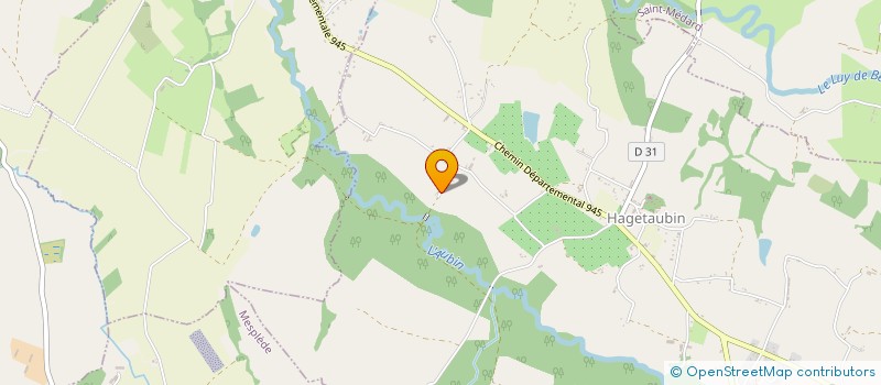 localisation de l'entreprise MONSIEUR EDOUARD ZARAGOZA  HAGETAUBIN