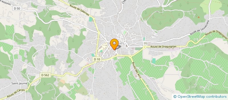 localisation de l'entreprise MONSIEUR EDOUARDO CARBON à LORGUES