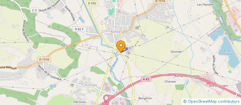 localisation de l'entreprise MONSIEUR EDOUARDO DE LEMOS  AOSTE