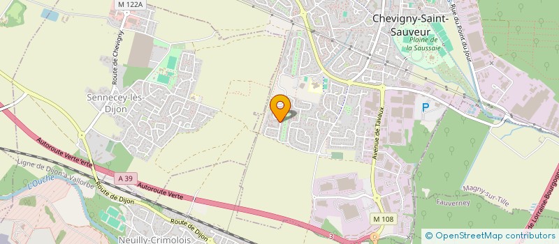 localisation de l'entreprise MONSIEUR EDOUARDO MALJOKU  CHEVIGNY-SAINT-SAUVEUR