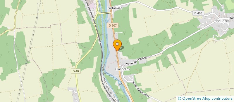 localisation de l'entreprise MONSIEUR EDOUARDO PEREIRA DINIZ  POLIGNY