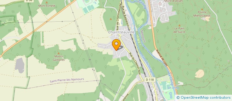 localisation de l'entreprise MONSIEUR EDOUARDO PEREZ  SAINT-PIERRE-LES-NEMOURS