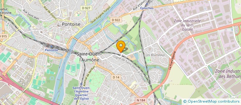 localisation de l'entreprise MONSIEUR EDOUARDO RUA MONTEIRO à SAINT-OUEN-L'AUMONE