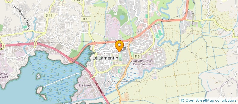 localisation de l'entreprise MONSIEUR EDOUAUS ROSEME  LE LAMENTIN