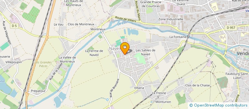 localisation de l'entreprise MONSIEUR EDRICK PERRON  NAVEIL