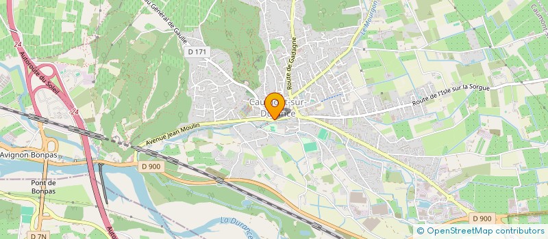 localisation de l'entreprise MONSIEUR EDRIN ISTREFI  CAUMONT-SUR-DURANCE