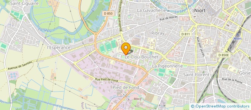 localisation de l'entreprise MONSIEUR EDRIS NASERI à NIORT