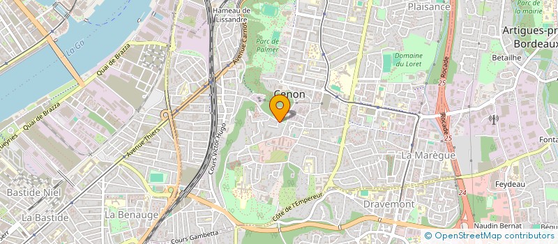 localisation de l'entreprise MONSIEUR EDSON BERCY à BLAYE