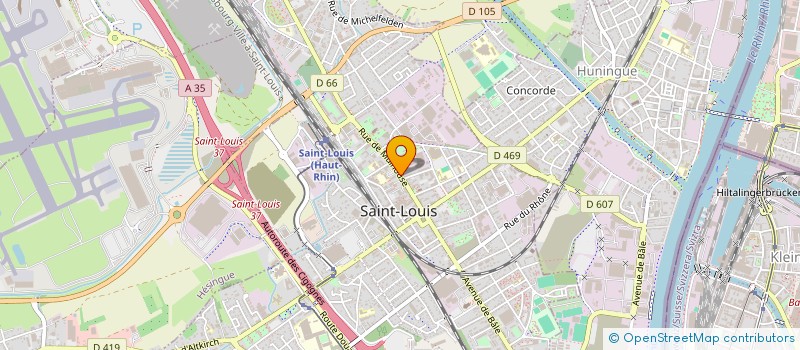 localisation de l'entreprise MONSIEUR EDSON BRANCO PIRES  SAINT-LOUIS