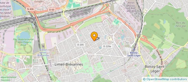 localisation de l'entreprise MONSIEUR EDSON DA SILVA FERREIRA à LIMEIL-BREVANNES