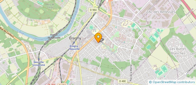 localisation de l'entreprise MONSIEUR EDSON GOMES LOPES  ERAGNY