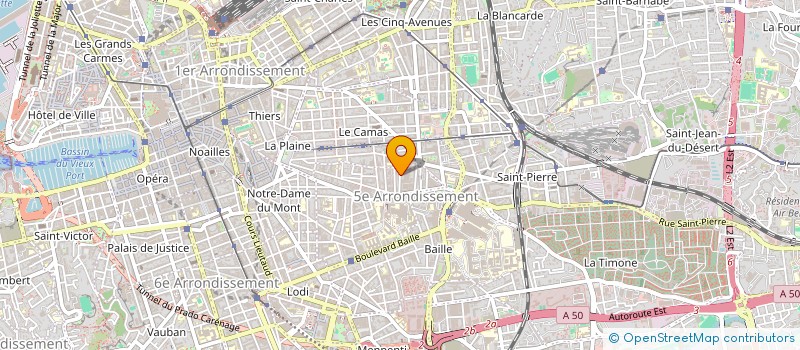 localisation de l'entreprise MONSIEUR EDSON LANGA à MARSEILLE