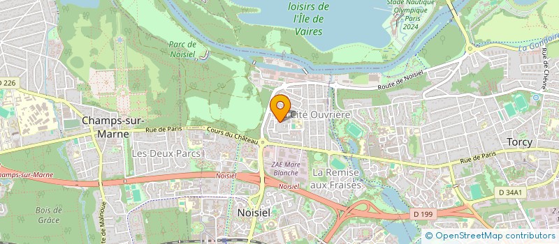 localisation de l'entreprise MONSIEUR EDSON LOPES  NOISIEL