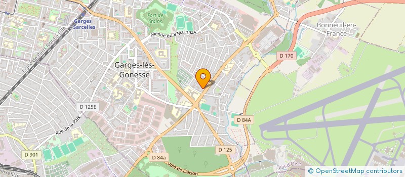 localisation de l'entreprise MONSIEUR EDSON MENDES à GARGES-LES-GONESSE