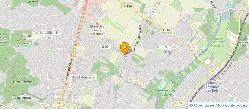 localisation de l'entreprise MONSIEUR EDSONN JARA à LONGPONT-SUR-ORGE