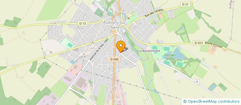 localisation de l'entreprise MONSIEUR EDUARD-ADRIAN-MARIO COBZARIU  AUBIGNY-SUR-NERE