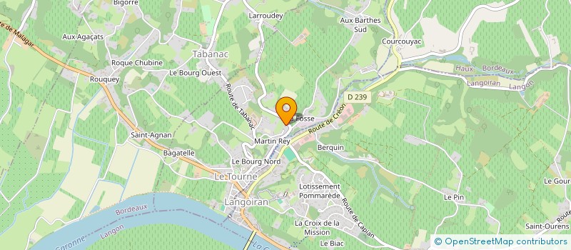 localisation de l'entreprise MONSIEUR EDUARD-ADRIAN PREDA  LE TOURNE