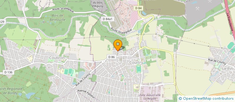 localisation de l'entreprise MONSIEUR EDUARD BALTA à COURTRY