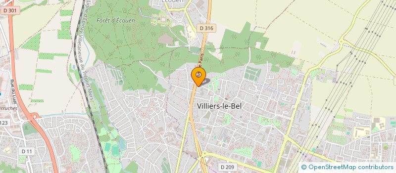 localisation de l'entreprise MONSIEUR EDUARD BULBOACA  VILLIERS-LE-BEL