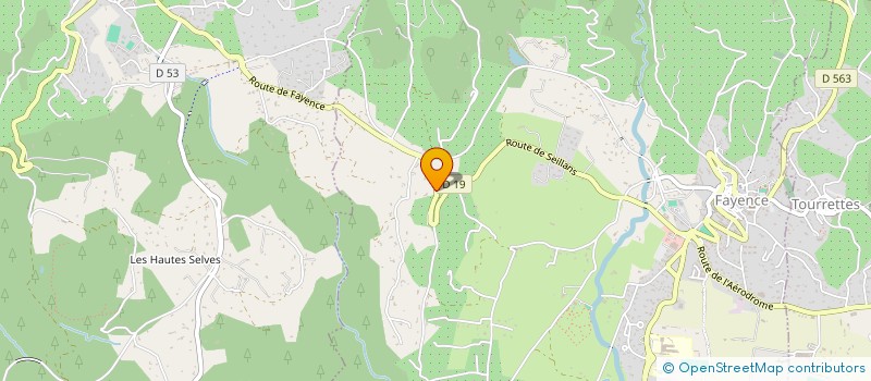 localisation de l'entreprise MONSIEUR EDUARD CEBAN  FAYENCE