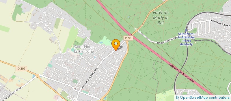 localisation de l'entreprise MONSIEUR EDUARD CEVCA  JOUARS-PONTCHARTRAIN