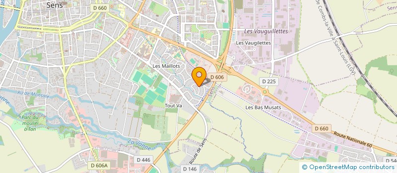 localisation de l'entreprise MONSIEUR EDUARD FEDIUC  SENS