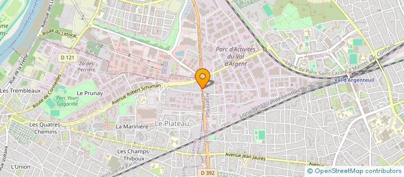 localisation de l'entreprise MONSIEUR EDUARD GHERMAN  SARTROUVILLE