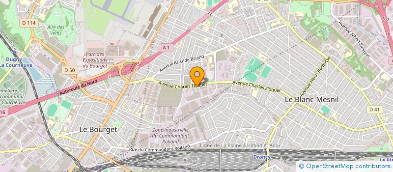 localisation de l'entreprise MONSIEUR EDUARD-IONUT ORHEIAN  LE BLANC-MESNIL