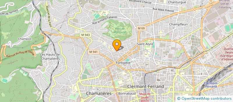 localisation de l'entreprise MONSIEUR EDUARD KASTRATI  CLERMONT-FERRAND