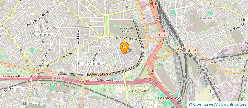 localisation de l'entreprise MONSIEUR EDUARD LANA FABREGAT  LILLE