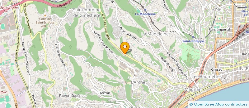 localisation de l'entreprise MONSIEUR EDUARD PETRACHI  NICE