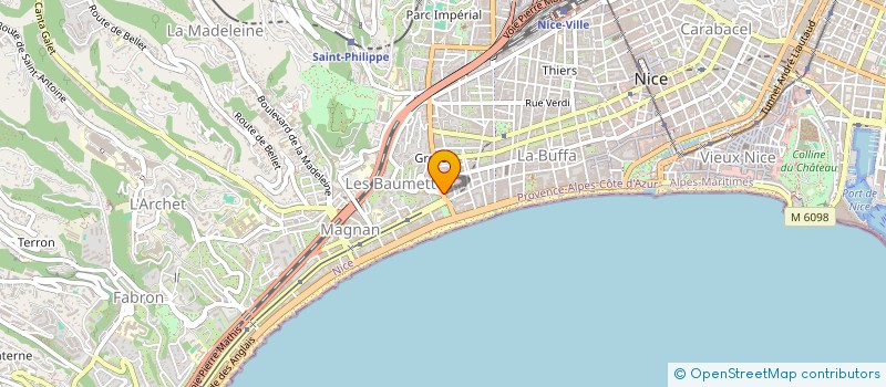 localisation de l'entreprise MONSIEUR EDUARD PROFIR à NICE